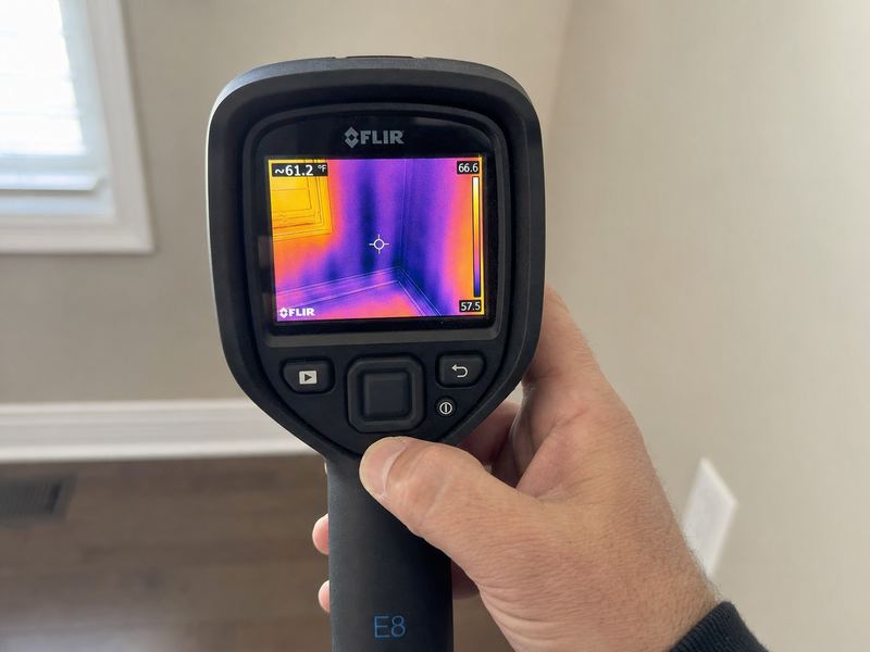 Professional thermal imaging inspection