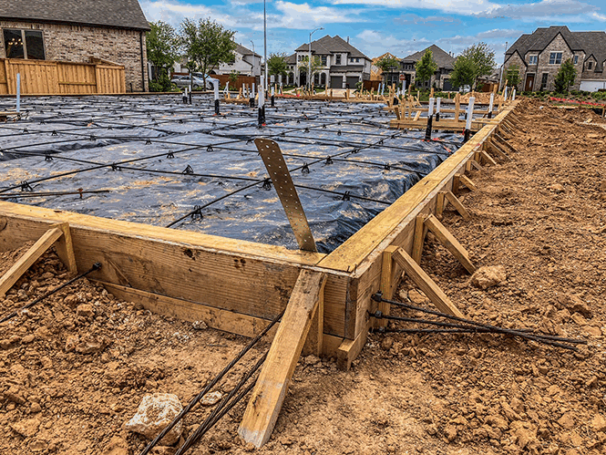 Phase 1 pre-pour foundation inspection DFW
